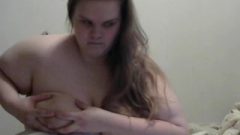 Pregnant Mom Milk Her Boobs And Pump A Bowl Wirth Her Breast Milk
