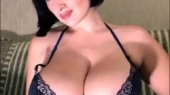 Busty Woman With Lactating Boobs