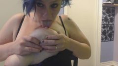 Milky Tits- Milking, Blowing And Playing