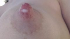 Mom Showing Her Wet Breasts Full Of Milk