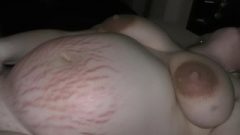 Meliss Vurig Creampie While Playing With Labia & Self Orgasm 38wks Pregnant