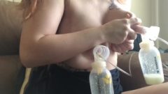 Automatic Titty Pumping Milky Boobs